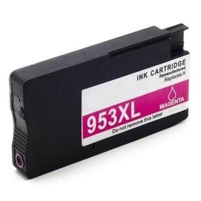 דיו למדפסת מג'נטה / אדום תואם‏ HP 953XL F6U17AE אייץ פי חליפי
