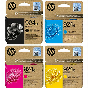 �� 4 ���� ��� �������  HP924E ���� ���� ���� ����� ����� ������- HP OfficeJet Pro 8133 